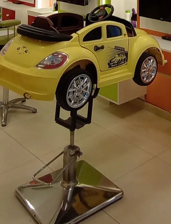 Cadeira infantil para salão e barbearia!