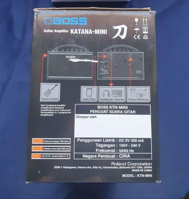 Amplificador para Guitarra Boss Katana Mini - Foto 6