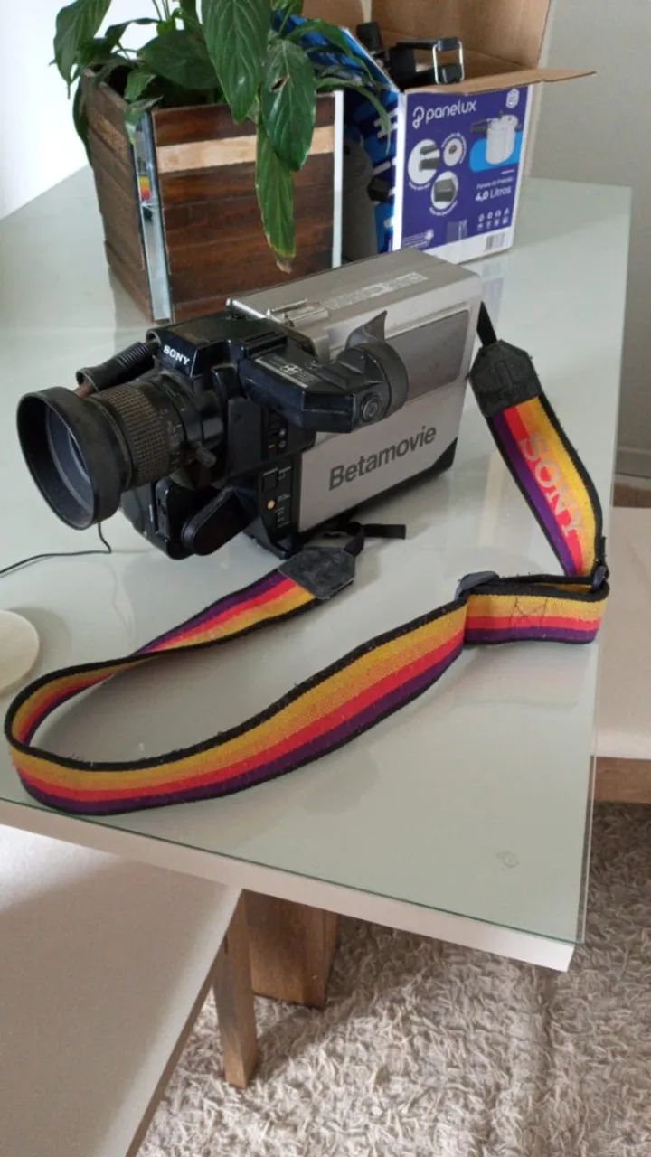 Filmadora Sony Betamax/Betamovie (Antiga para colecionador) - Foto 5