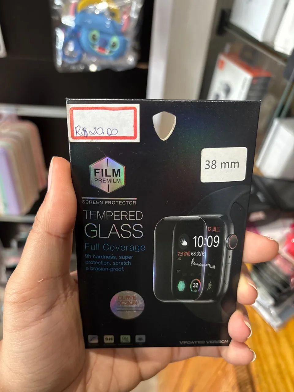 Películas de Vidro para Smartwatch - Diversos Tamanhos - Foto 2