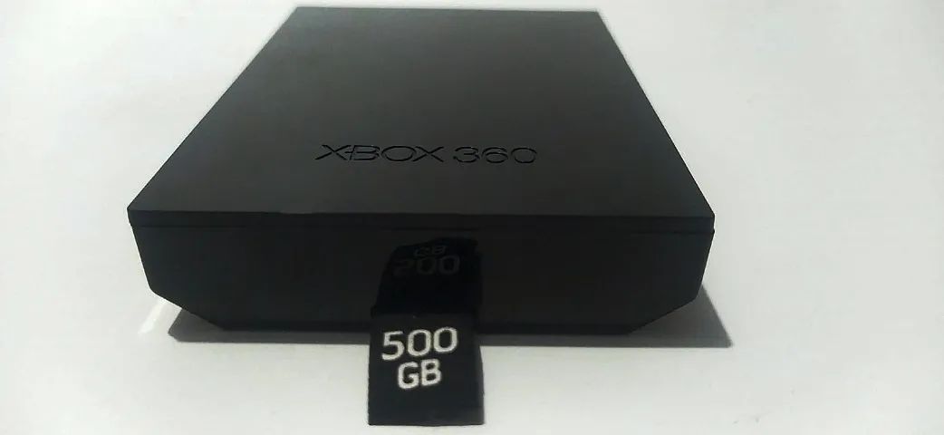 HD PARA XBOX 360 - 500GB + 2 JOGOS!
