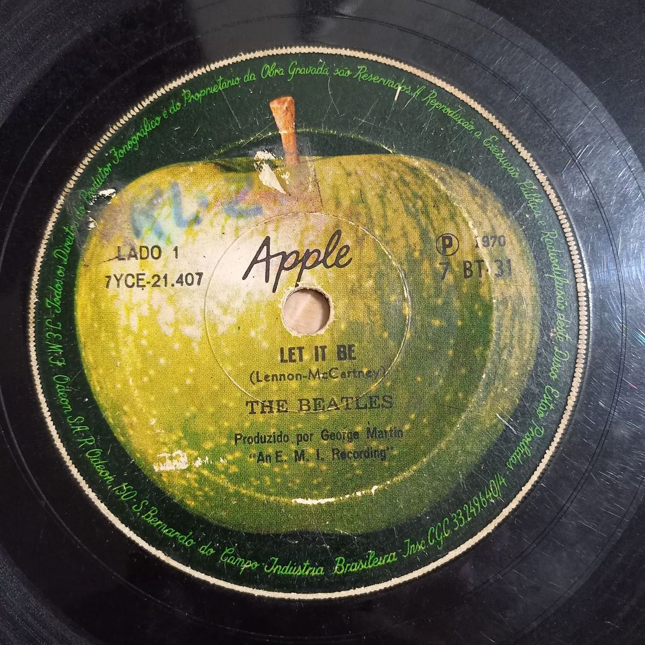 The Beatles- Disco de vinil Silgle - Let it be - Foto 2