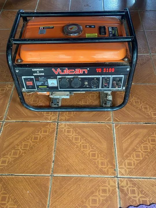 Gerador de Energia a Gasolina Vulcan VG 3100 - Foto 2