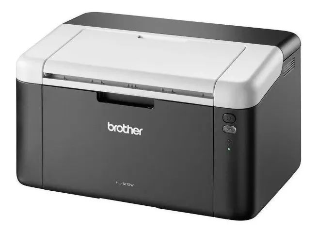 Impresora Láser Brother Hl-1 1212w preto/branco 220V com Transformador - Foto 2