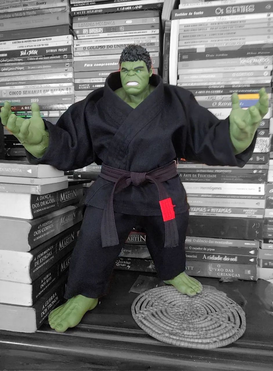 Boneco Hulk Jiu-Jitsu