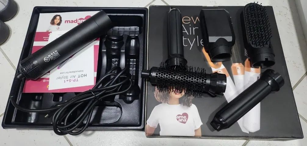 Escova modeladora 5 em 1 NewHot Air Styler Original