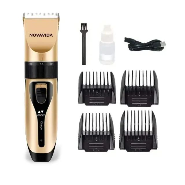 Cortadora Maquina De Tosa  Cachorro Recarregável Para Pets Sem Fio - Foto 2