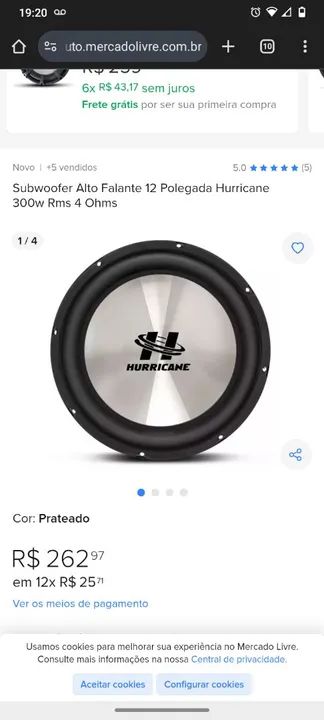 Caixa automotivo, só pega o auto falante  - Foto 2