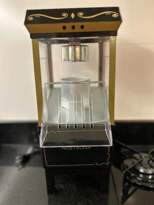 Pipoqueira elétrica vintage da marca nostalgia. - Foto 5