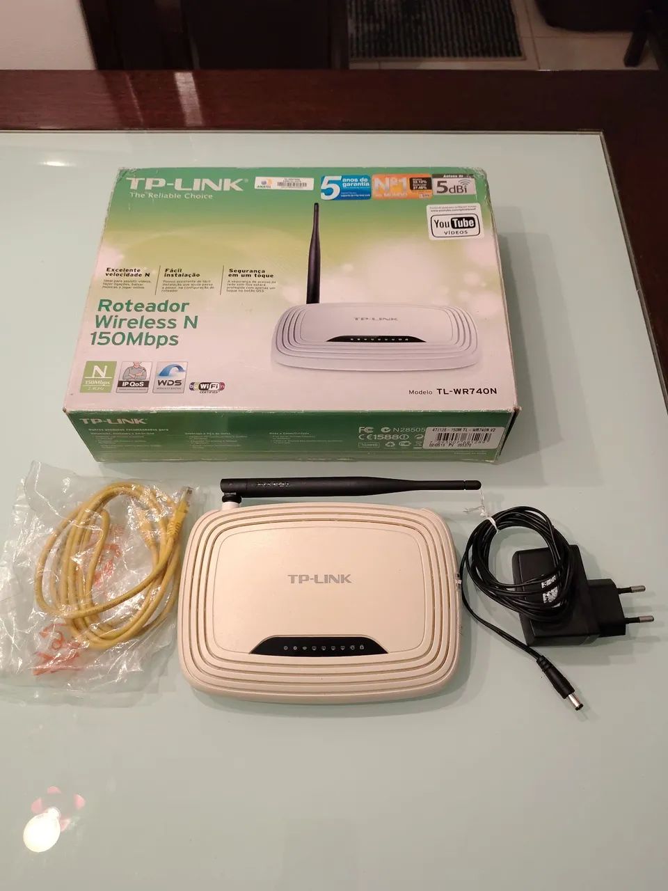 Roteador TP-Link Wi-fi TL-WR740N 