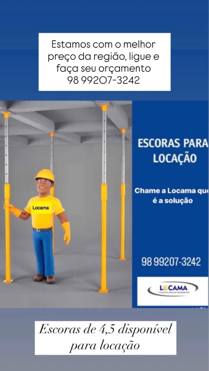 Aluguei de ESCORAS mais barato da ilha 