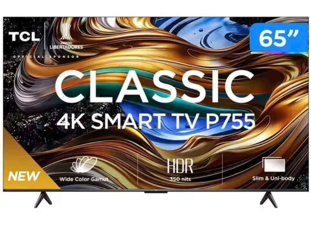 SMART TV TCL 65 polegadas 4K HDR Nota Fiscal [LACRADA]<br><br>Garantia 65P755 - Foto 2