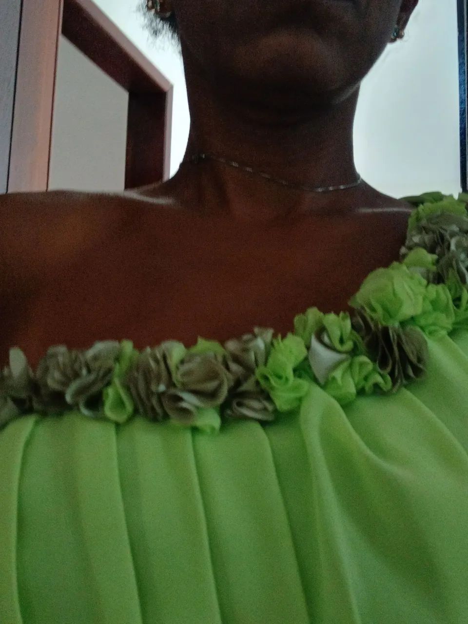 Vestido Longo Verde - Elegância e Leveza - Foto 3