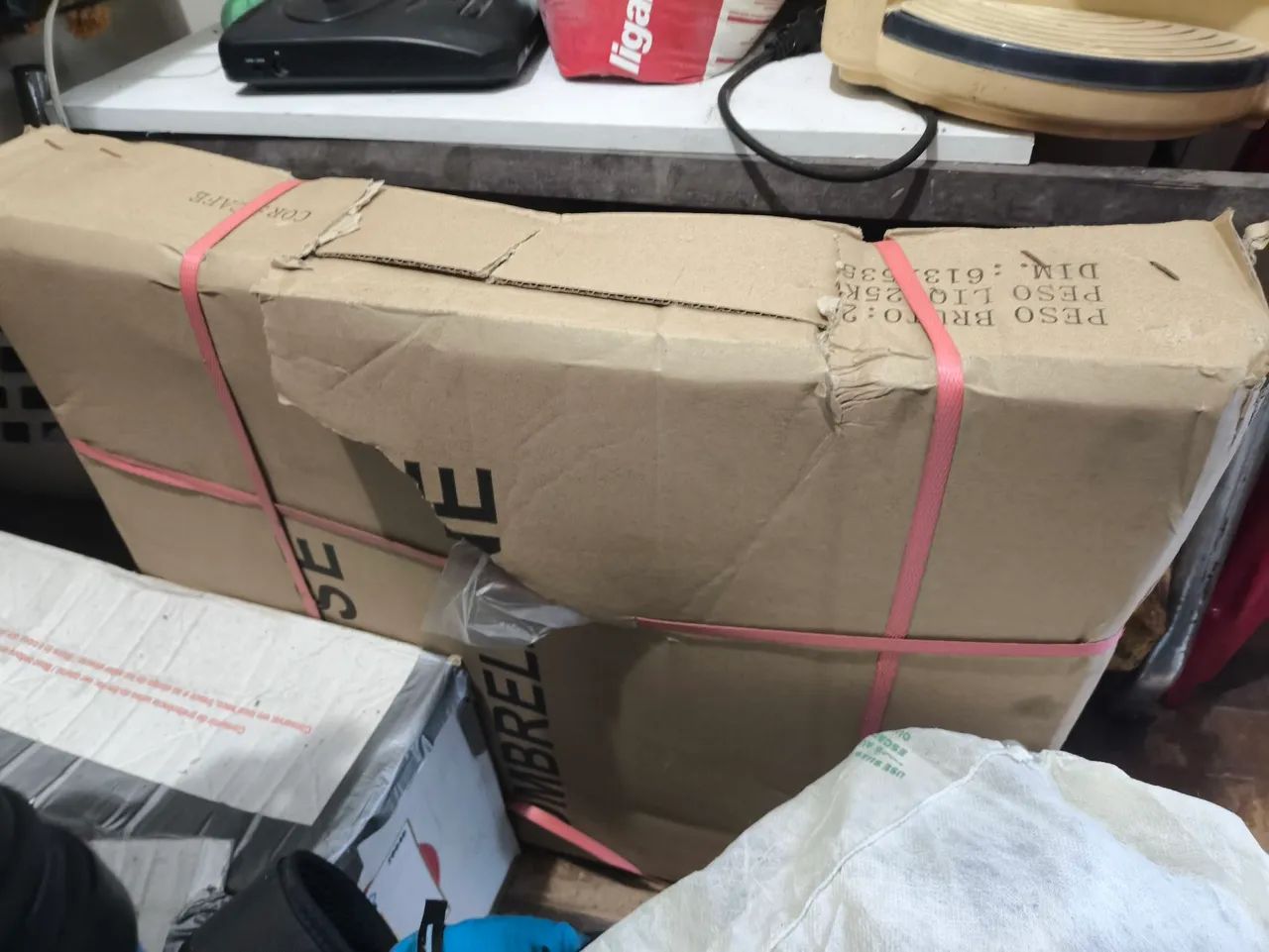 Peso para ombrelone novo, na caixa - Foto 2