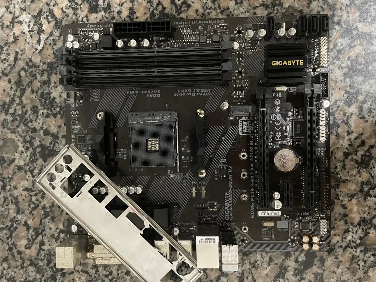 Placa mãe AMD AM4 B350m DDR4 - Foto 2