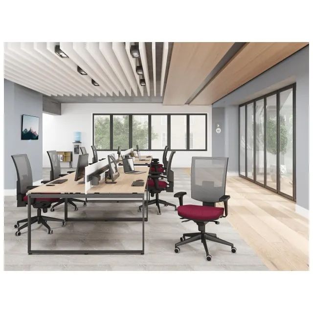  Cadeira Escritório Diretor Tela Flash Back System Conforto Ergonômico Modelo 35626 - Foto 6