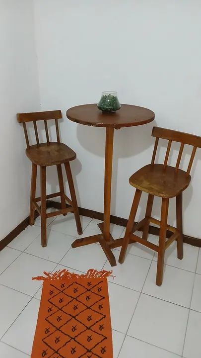 Cadeiras de madeira Bar, OPORTUNIDADE! - Foto 2