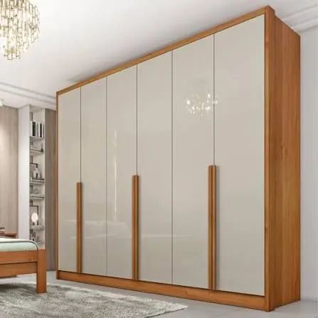 Roupeiro 6 Portas - 6 Gavetas - 100% Mdf - Entrega e Montagem Grátis para BH e Regiões 