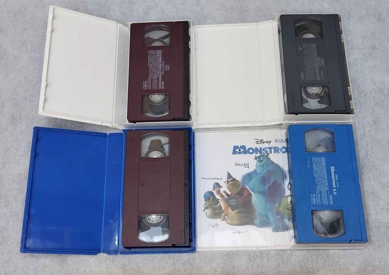 4 Fitas VHS - Desenho animado - Foto 3