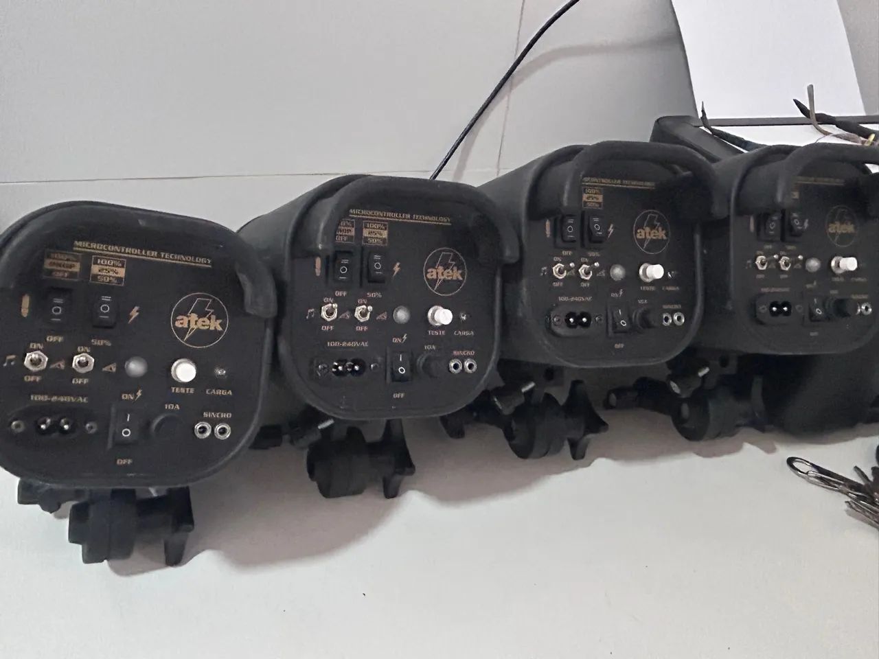 4 tochas ATEK para Iluminação Fotográfica - Foto 3