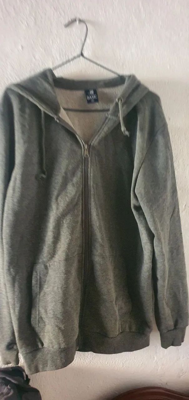 Casaco Moletom com Zíper - Conforto e Estilo