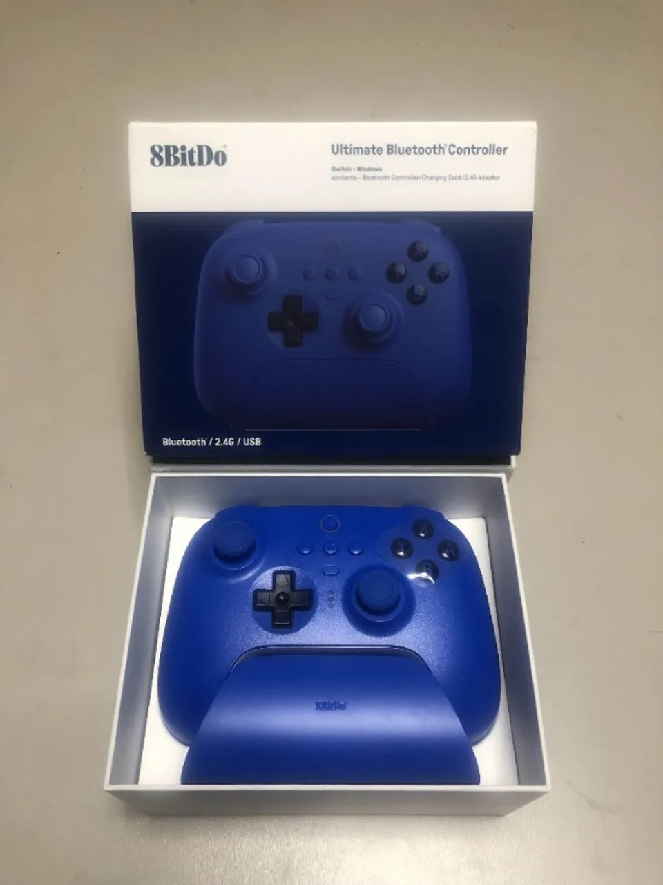 Controle 8BitDo Ultimate Bluetooth Azul
