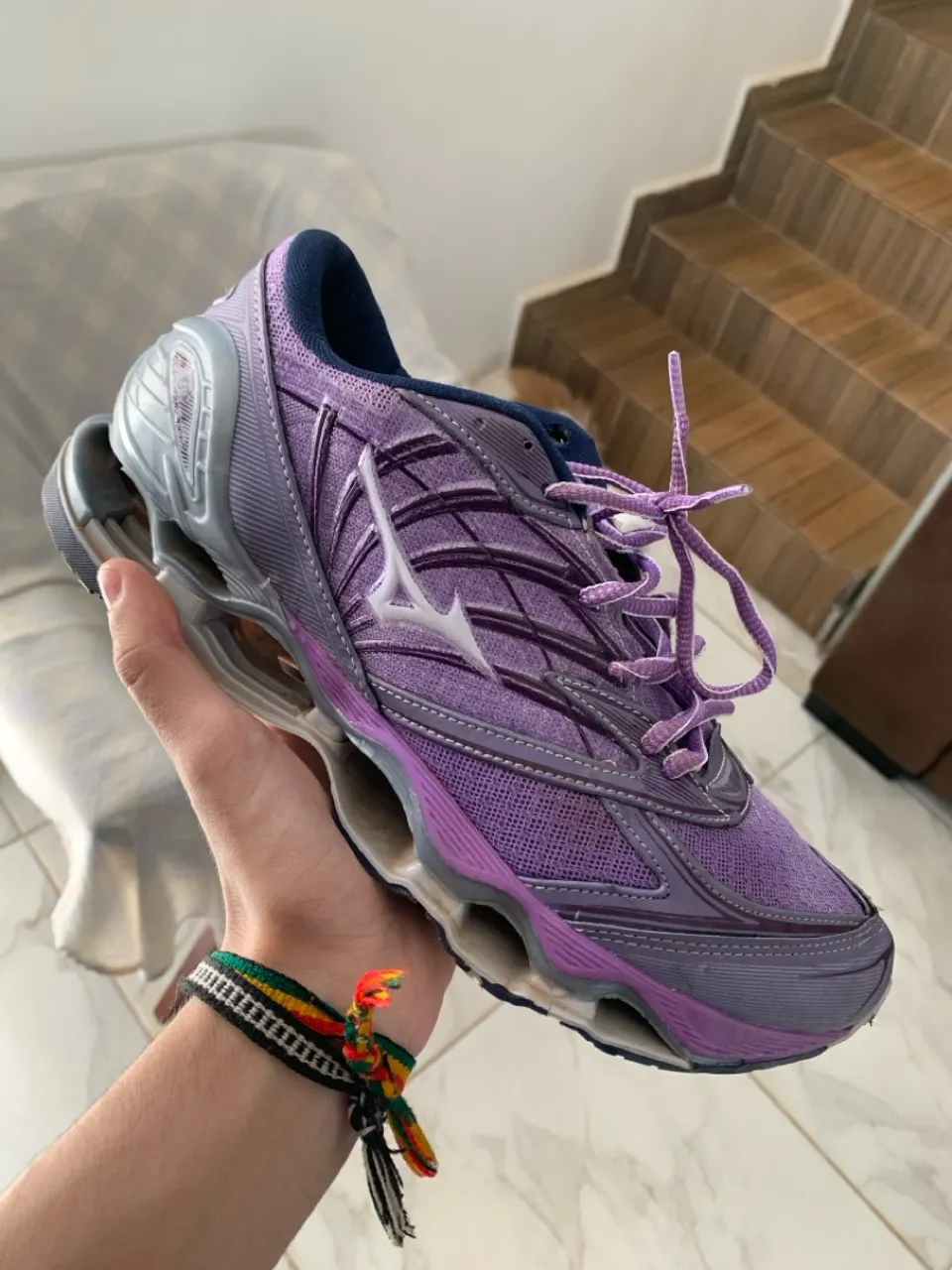 Tênis Mizuno Wave Prophecy Roxo - Prophecy 7 Camaleão