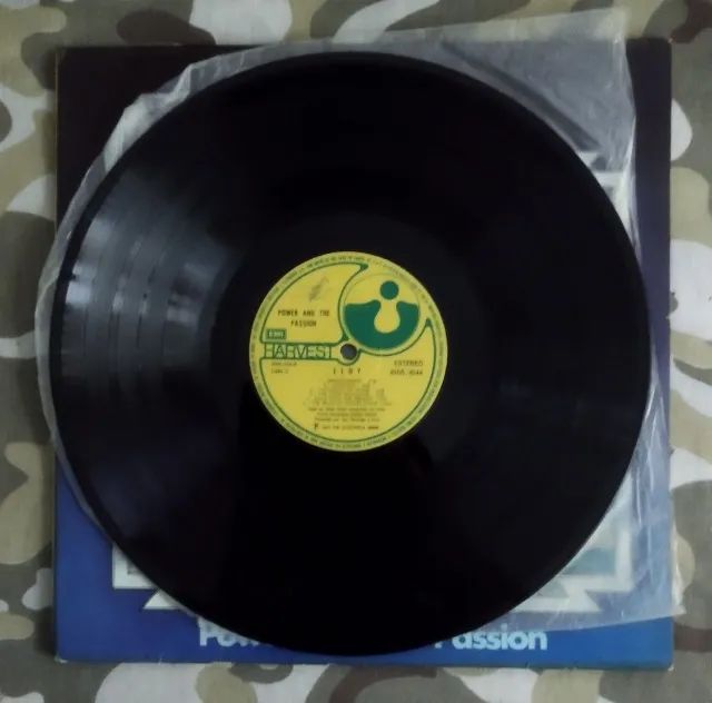LP - Disco de Vinil - Eloy - Power and the Passion - P1975 VG+ Rock Progressivo Alemão - Foto 5