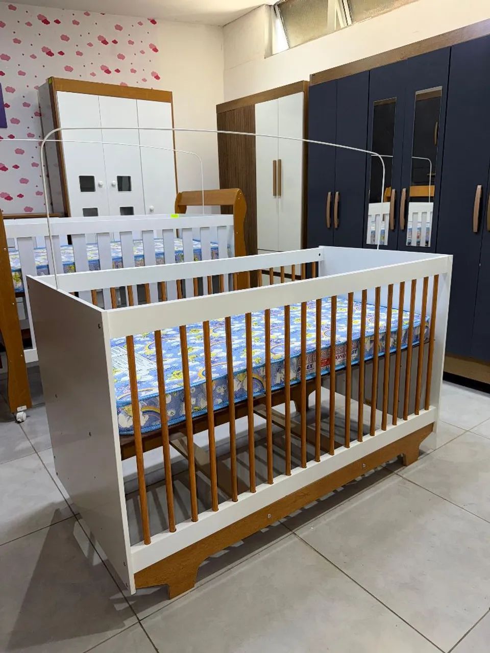 Berço que vira mini cama - Foto 3