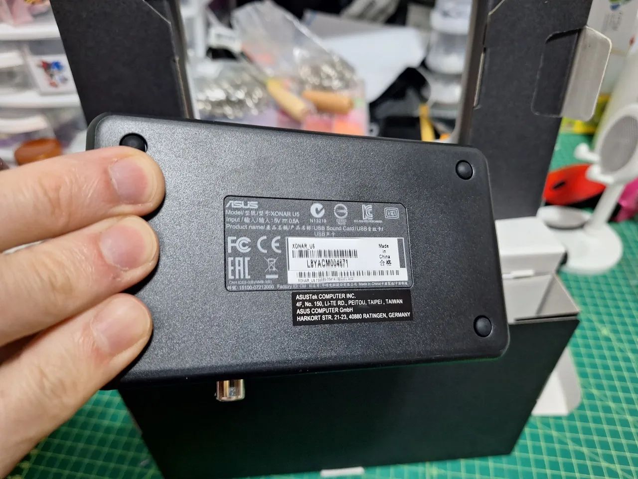 Xonar U5 Asus - Placa de audio externa - Foto 4