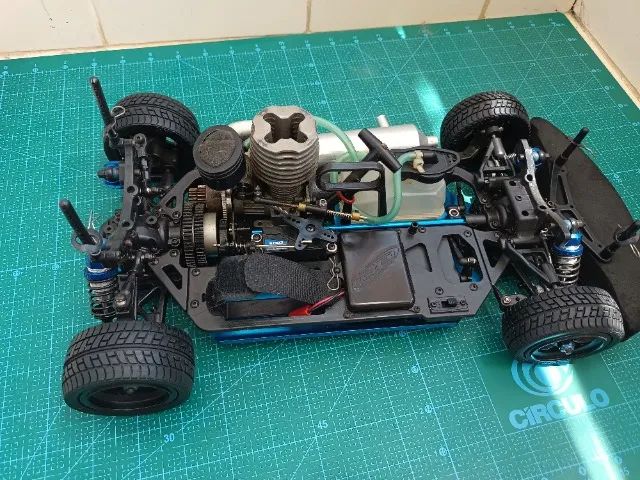 Automodelo Nitro NTC3 1/10 (platicamente novo) - Foto 4