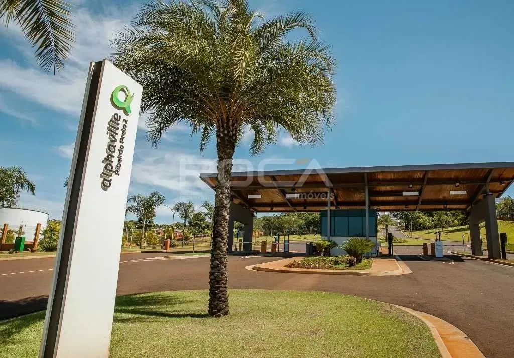 Terreno à venda em condomínio de luxo em Alphaville Ribeirão Preto