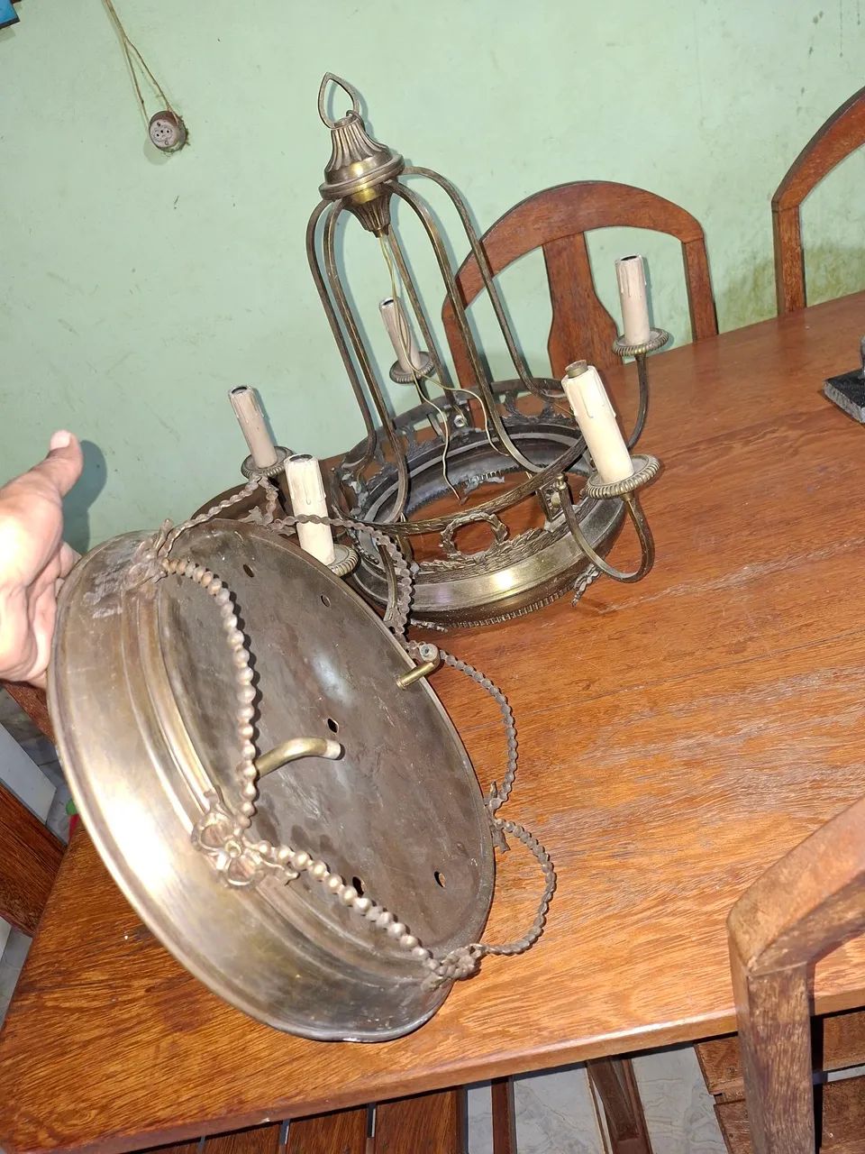 Antigo ararão ou candelabro  - Foto 3