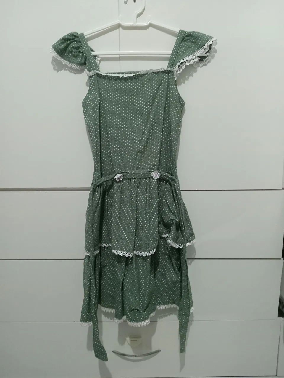 Two Children's Dresses, Size 8 Years