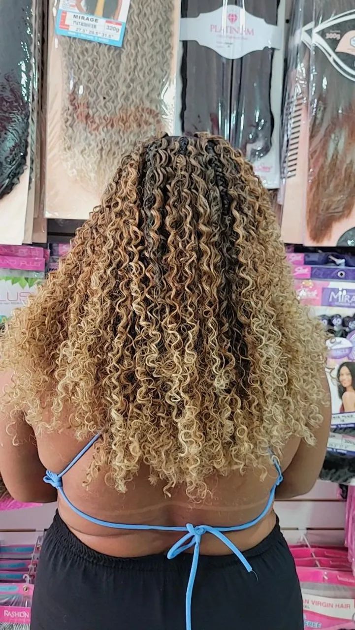 Tranças Box Braids e colocação de cabelos todos os métodos  - Foto 3