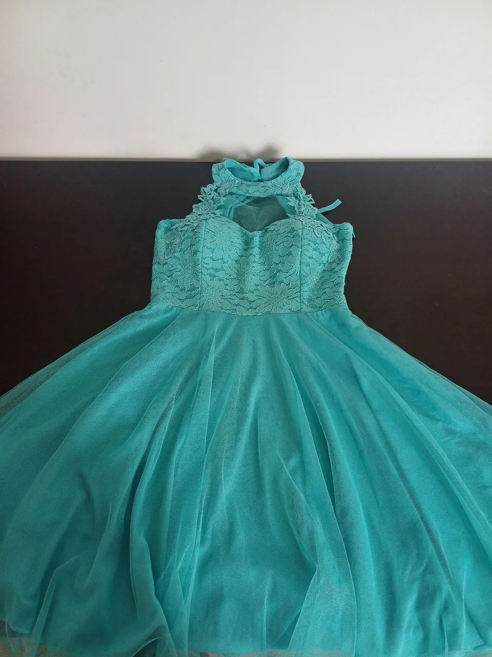 Vestido Festa Azul