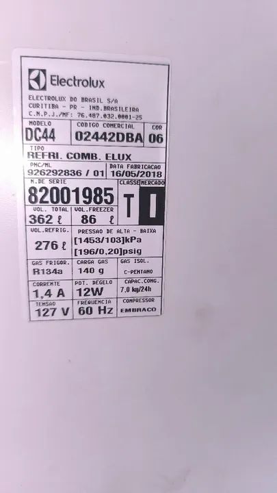 Geladeira Electrolux DC44.   326L - Foto 4
