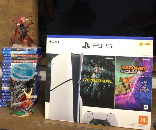 PS5 mídia física, com garantia. Recebo seu console na troca. - Foto 3