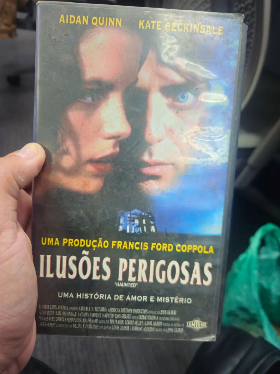 VHS - Raro - Ilusões Perigosas - Aidan Quinn - LEGENDADO