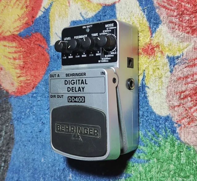 Behringer Dd400 Digital Delay - Muito Bem Consercado