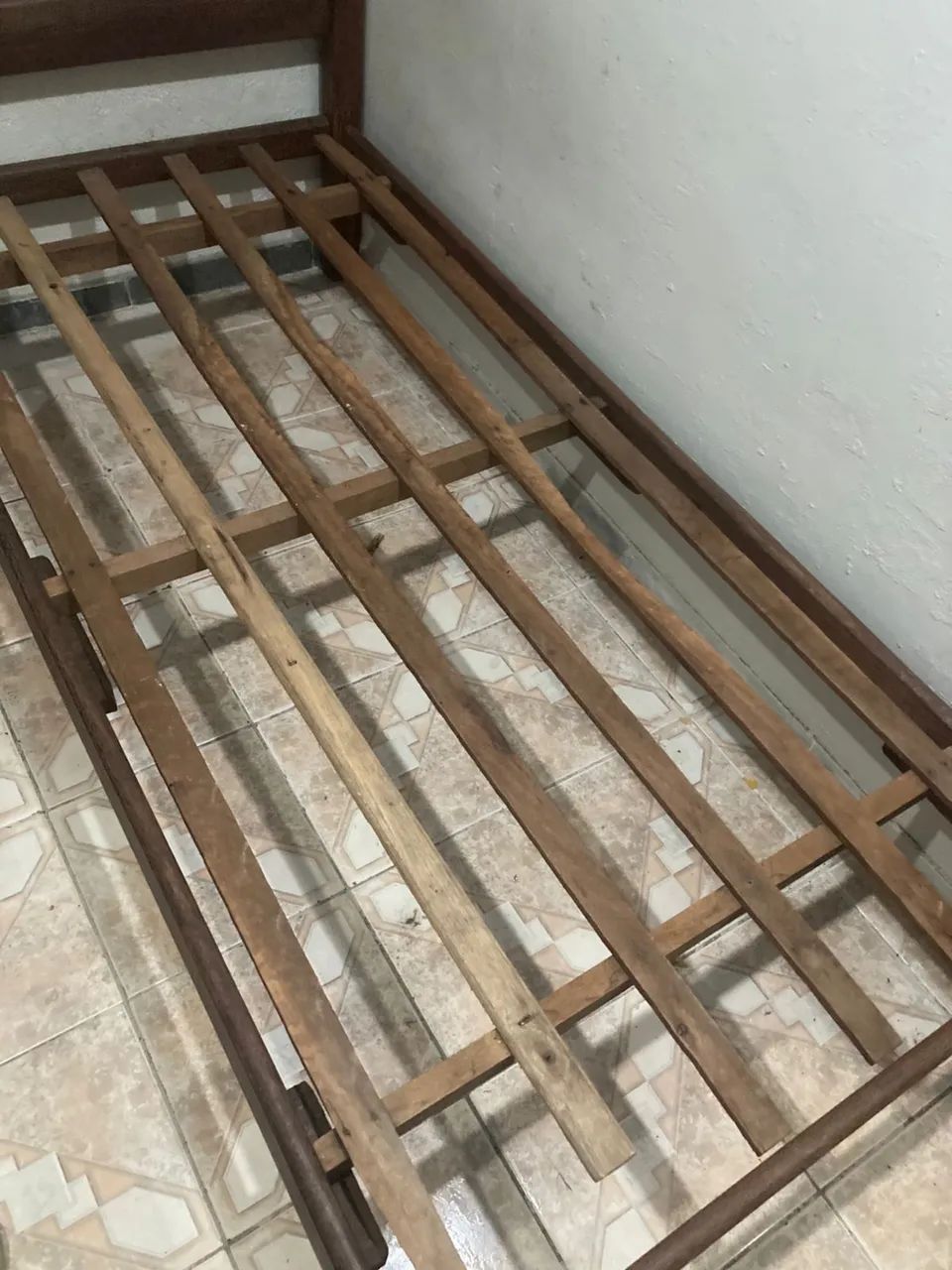 Cama de solteiro de sucupira  - Foto 4