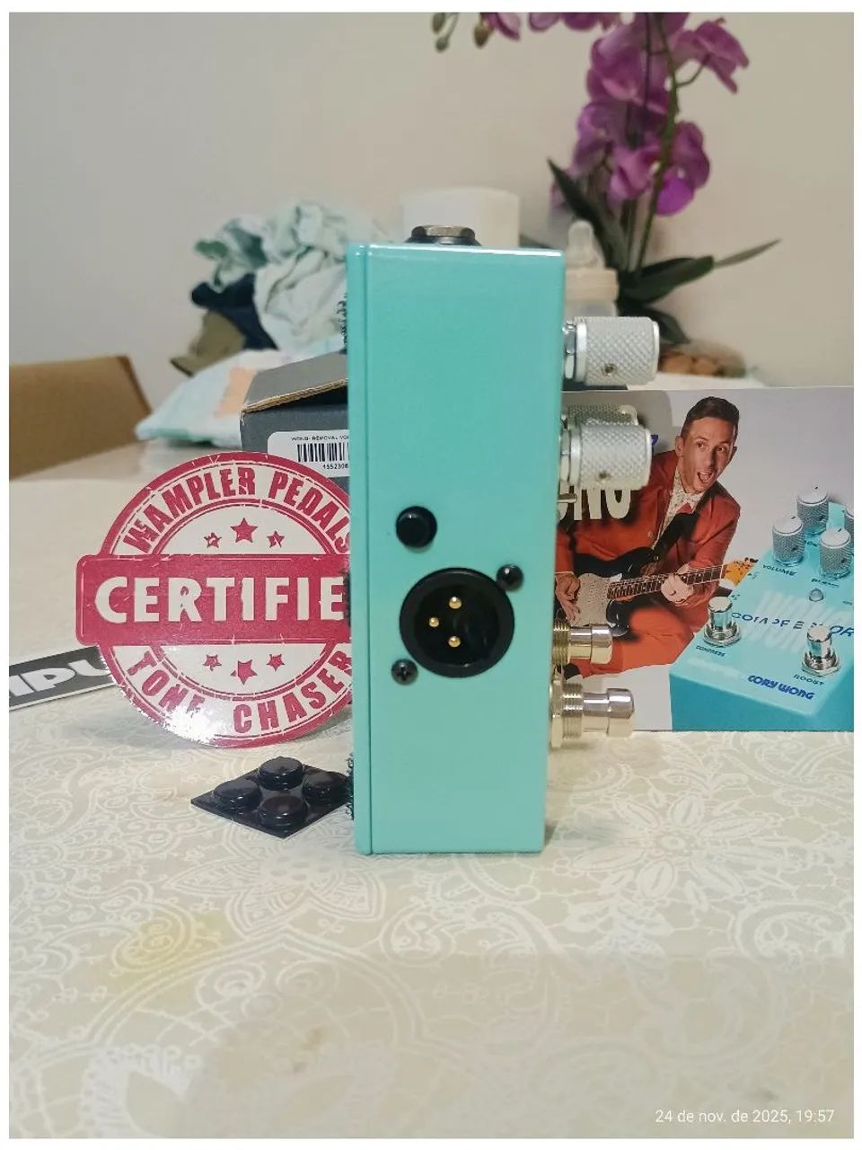 Pedal Wampler Cory Wong Compressor/Direct Box (Completo