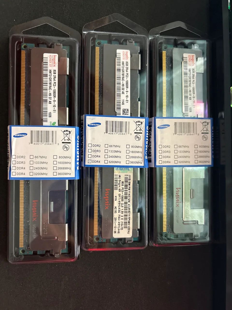 Memória servidor Hynix 8gb 2Rx4 PC3-10600R64330133247874122