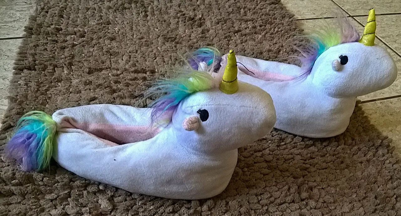 Pantufa Unicórnio GG Riachuelo  - Foto 4