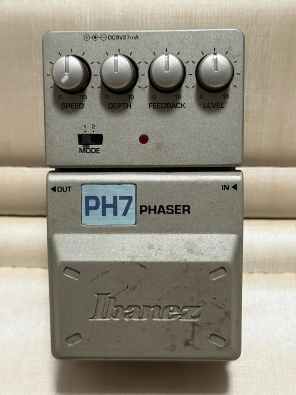  Pedal Ibanez Phaser Ph7 - Clássico - Super Conservado!!!