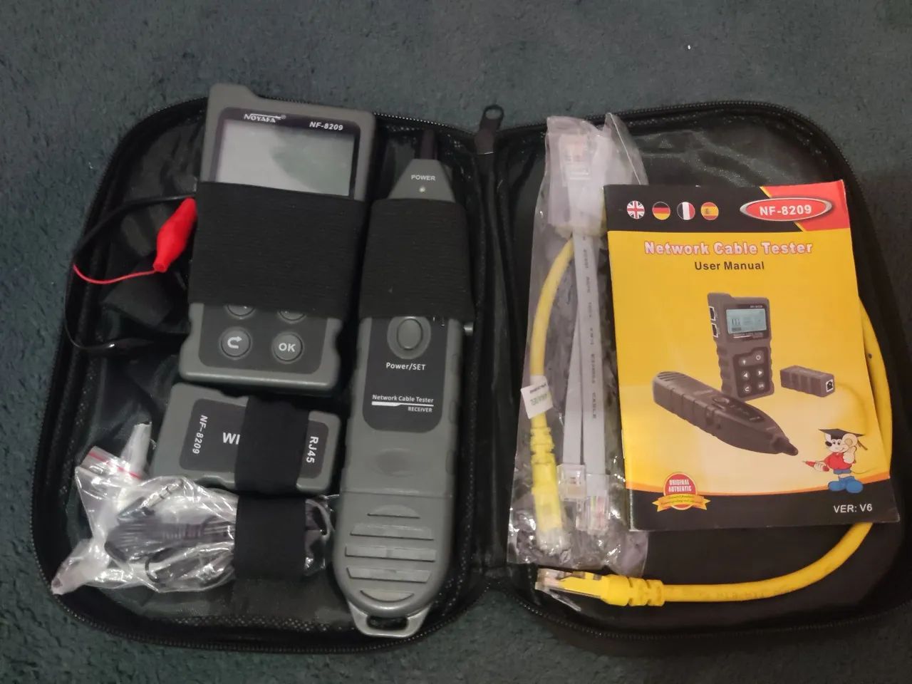 Rastreador Testador de Cabos