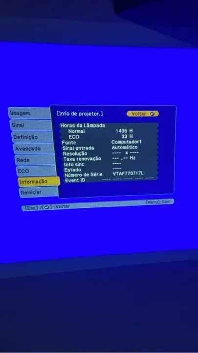 Projetor Epson 98H - Foto 4