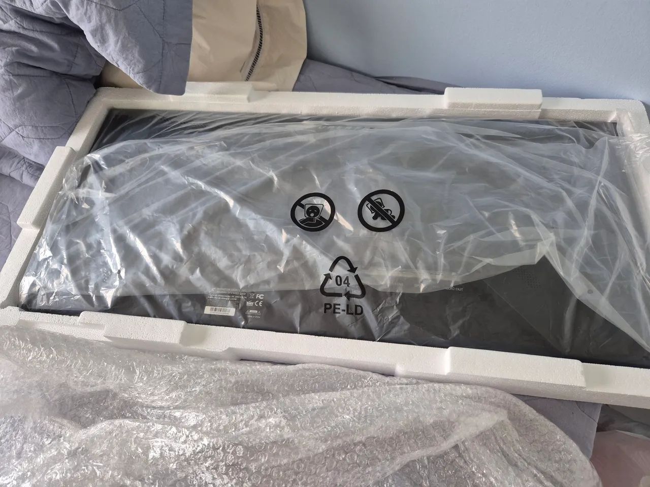 Monitor Gamer SuperFrame Vision Ultra, 34 Polegadas, IPS. Quad HD - Foto 5