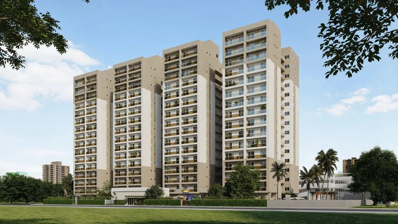 Apartamento na planta. Caçari