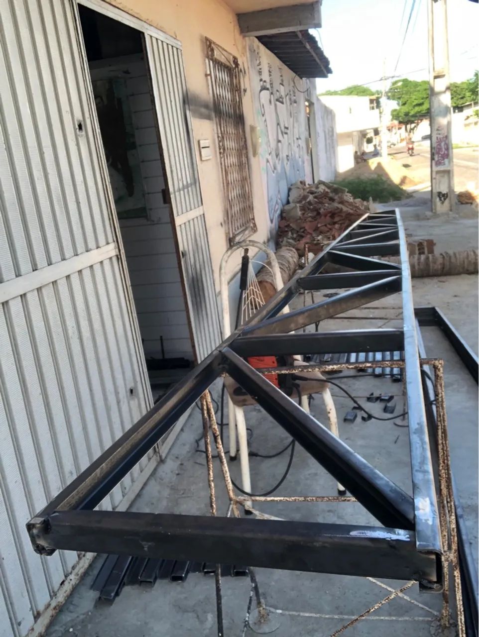 FACHADA LOJA ; COBERTURA METÁLICA  - Foto 3